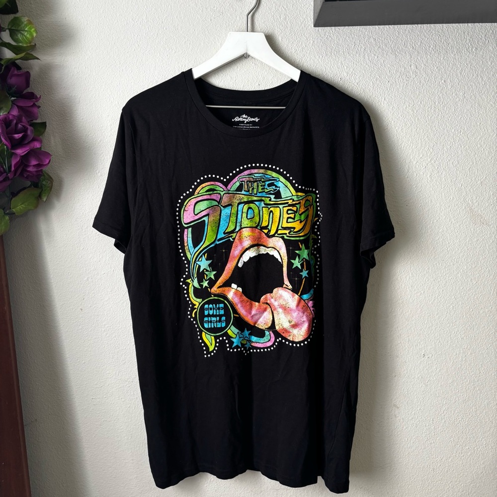 ROLLING STONES Oversized Graphic Tee Size XL